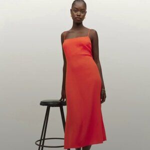 Reformation Dover Dress Red Hot Day